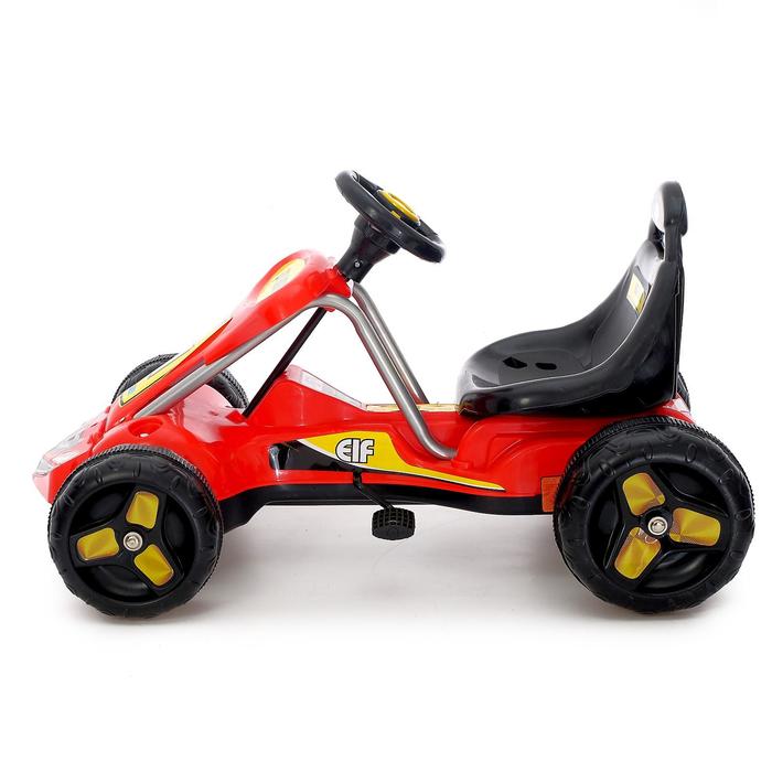 

Веломобиль GO KART, цвет красный