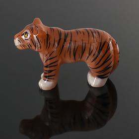 

Сувенир "Тигр уссурийский", 8,5х12,5 см, селенит