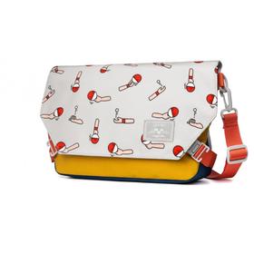 

Сумка плечевая MAH M200163S01 светло-серый/желтый/красный, 5.8"