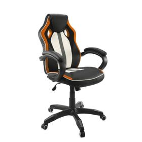 

Кресло игровое PROF 35-14 оранжевая вставка