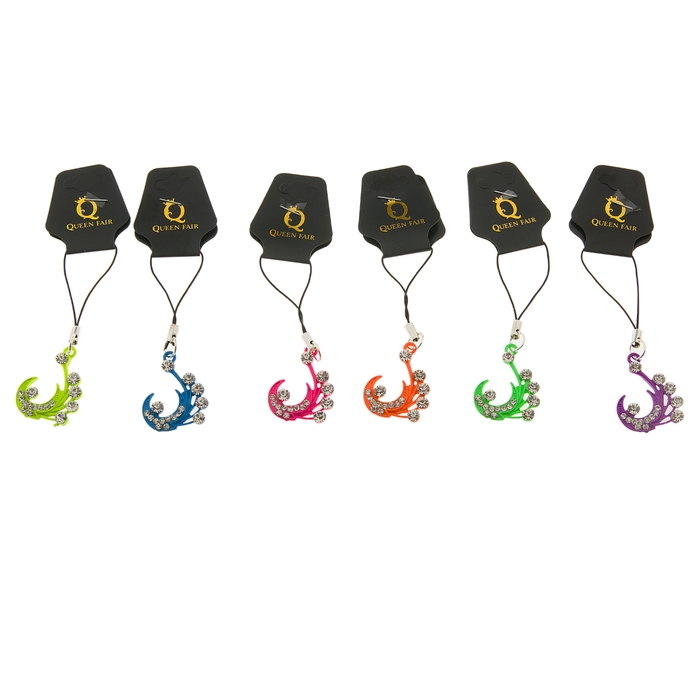 Подвеска для телефона "Влечение", цвета МИКС