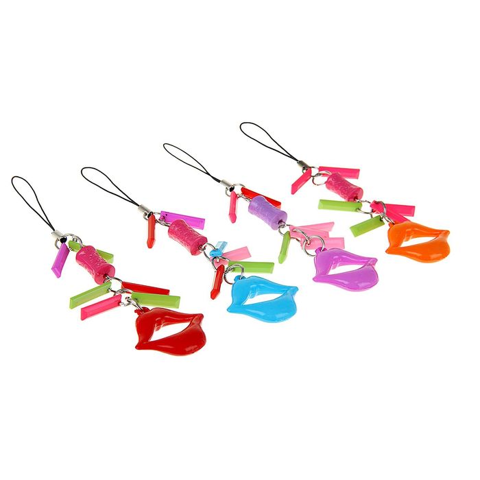 Подвеска для телефона "Губки", цвета МИКС