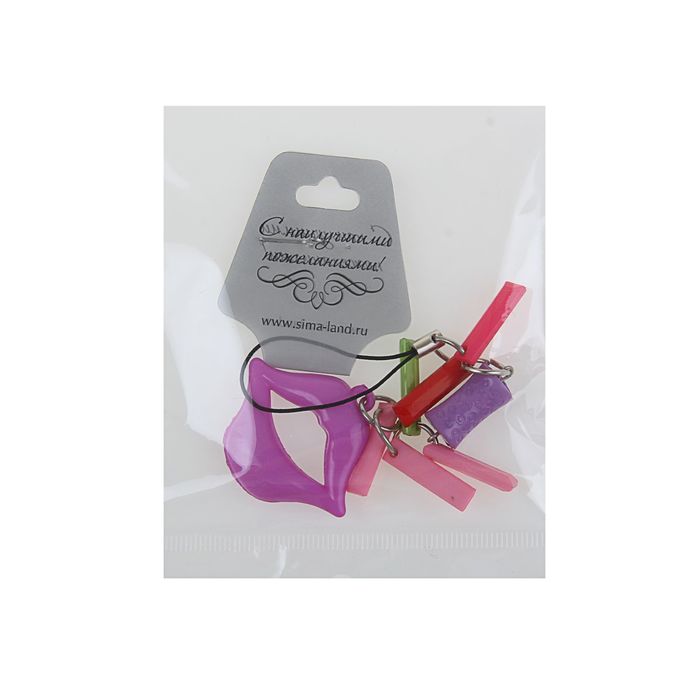 Подвеска для телефона "Губки", цвета МИКС