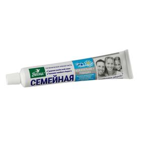 

Зубная паста Весна Семейная можжевельник и ромашка в футляре, 100 г