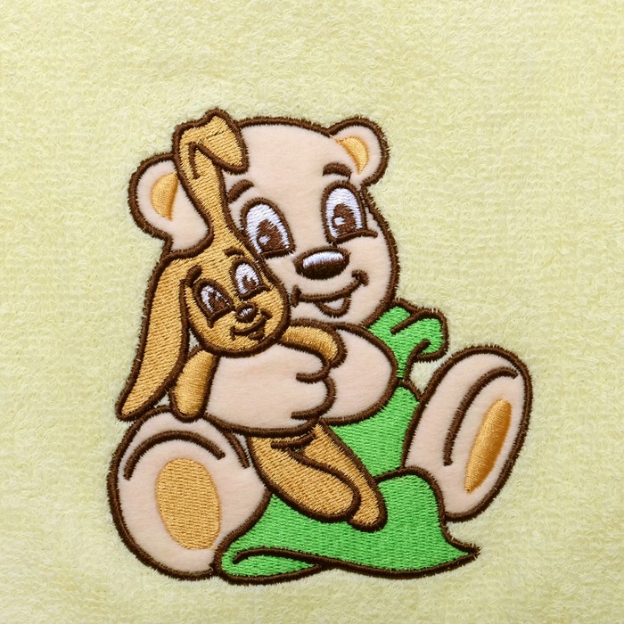 Набор полотенец с вышивкой "Collorista" "Мое счастье" 30 х 70 см, 48 х 90 см, 100% хлопок, 450гр/м2