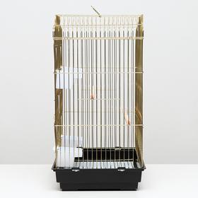 

Клетка для птиц, 48 х 36 х 69 см, золото