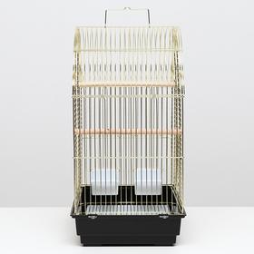 

Клетка для птиц, 42 х 30 х 57 см, золото