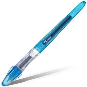 Ручка перьевая Pilot Plumix Neon Medium узел 0,58мм, голуб корп, чернила синие FCD-PXN (LB) Ош