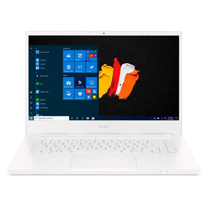 фото Ноутбук acer conceptd 3 cn315-72-746n nx.c5wer.002, 15.6", i7 10750h, 16гб, 512гб, uhd, w10 706564