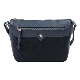 

Сумка женская, н/замша, молния, цвет темно-синий 220x170x70