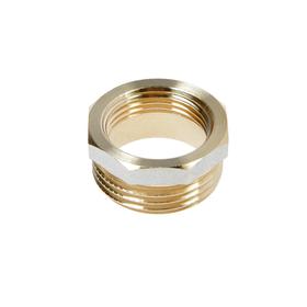 

Футорка СТМ, 1 1/2" х 1 1/4", внутренняя/наружная, латунь никелированная