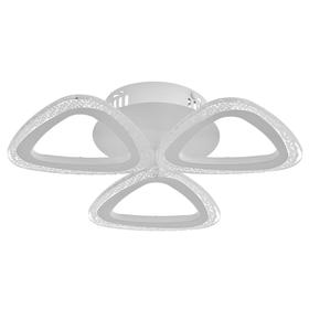 

Люстра 62012 ПДУ 48Вт LED 3000-6000К белый 38х38см