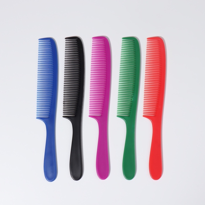 Расчёска с ручкой, цвета МИКС