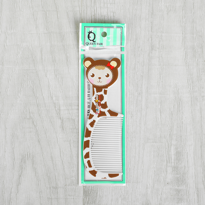 Расчёска с ручкой, цвета МИКС