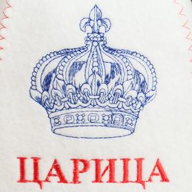 

Шапка для бани "ЦАРИЦА"