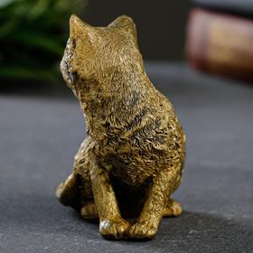 

Фигура "Кошечка" состаренное золото, 7х5х5см