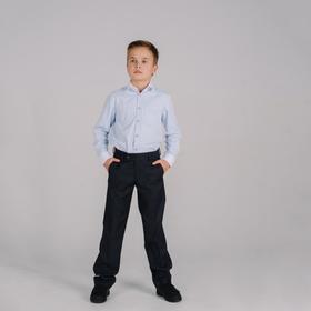 Школьные брюки для мальчика, цвет черный, рост 122 см (26) Ош