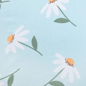 

Простыня на резинке LoveLife 140*200*25см, "Ромашки", 100% хлопок, сатин, 125г/м²