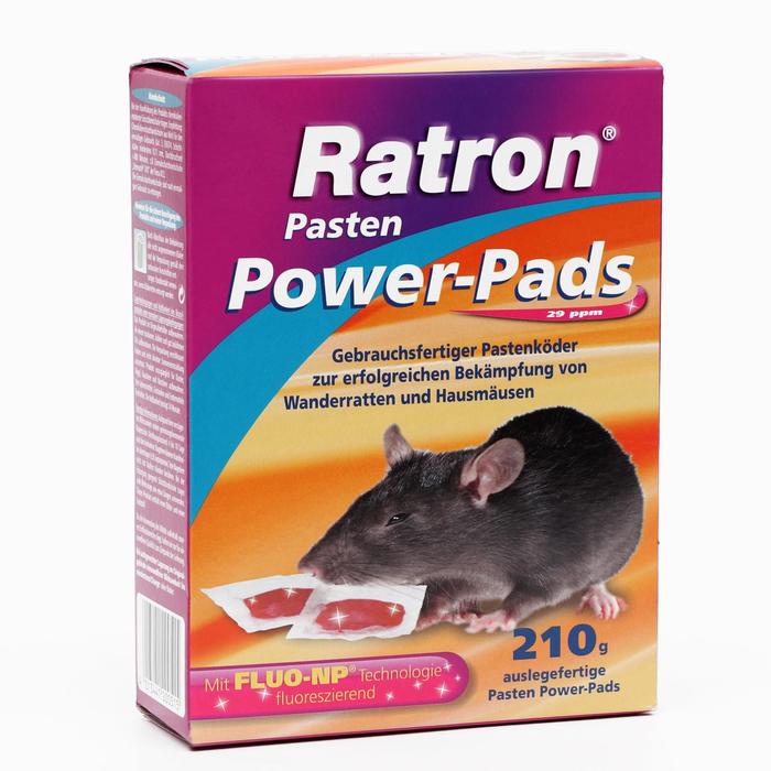 Приманка порционная мягкая RATRON Pasten от крыс и мышей в пакетах, 210 г