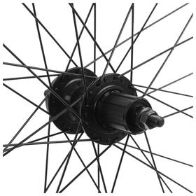 

Колесо 26" заднее TRIX, обод двойной алюминиевый, 36отв, под диск, кассета 8-10ск, на гайках