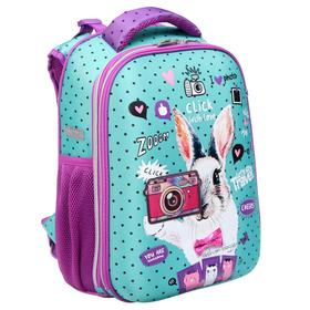 

Рюкзак каркасный deVENTE Choice 38 х 28 х 16 см, Click, бирюзовый/сиреневый