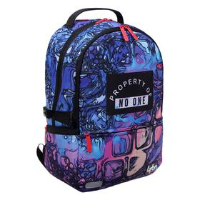 

Рюкзак молодежный с эргономичной спинкой, deVENTE Red Label, 39 х 30 х 17 см, No One, синий/розовый