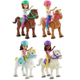 

Кукла Barbie «В движении Пони и кукла» МИКС