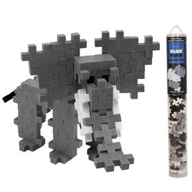 

Разноцветный конструктор для создания 3D моделей Plus Plus, серый
