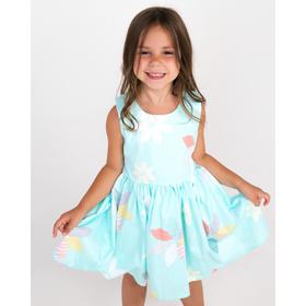 

Платье для девочки, цвет зелёный, рост 116 см