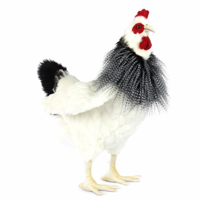 Курица черно-белая, 38 см
