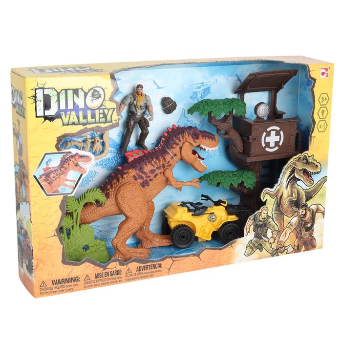 Игровой набор «Охотник на динозавра, Дом на дереве»
