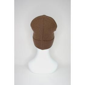 

Шапка женская, цвет коричневый