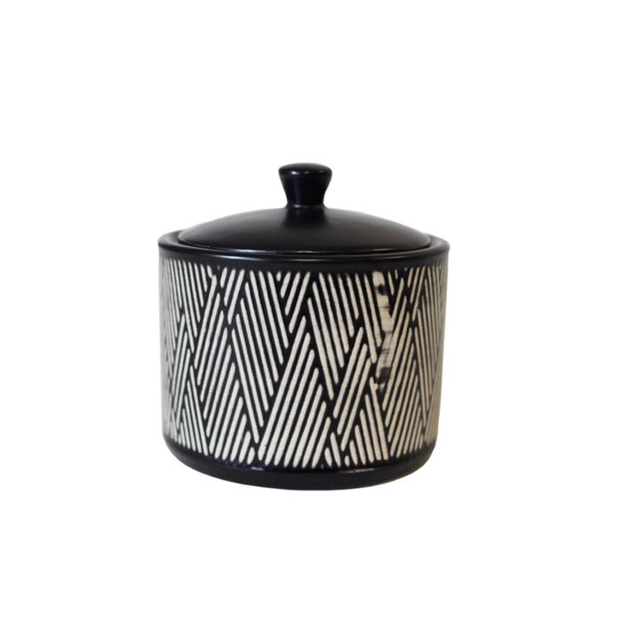 фото Ёмкость для ватных дисков «модерн», керамика sibo