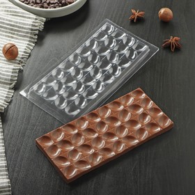 Форма для шоколада «Ромбы», 18×8 см, цвет прозрачный