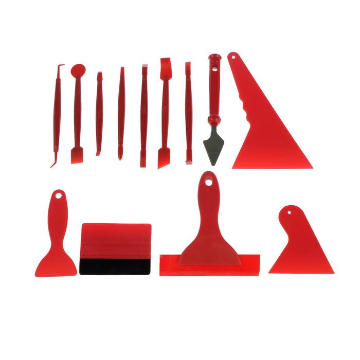 Набор инструмента для оклейки автомобиля, 13 предметов набор инструмента 12 предметов wmc tools