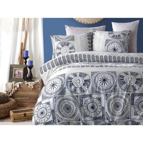 

КПБ Istanbul Home Ranforce, евро, размер 240х260 см, 200х220 см, 50х70 см - 2 шт