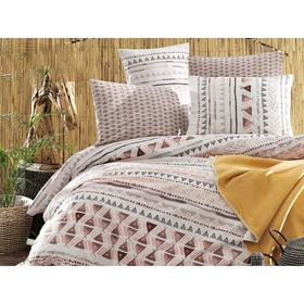 

КПБ Istanbul Home Ranforce, евро, размер 240х260 см, 200х220 см, 50х70 см - 2 шт