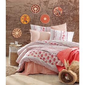 

КПБ Istanbul Home Ranforce, евро, размер 240х260 см, 200х220 см, 50х70 см - 2 шт
