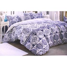 

КПБ Ozdilek RANFORSE, евро, размер 240х260 см, 200х220 см, 50х70 см - 2 шт