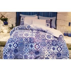 

КПБ Ozdilek GEOMETRIK RANFORSE, 1,5 сп, размер 180х260 см, 160х220 см, 50х70 см