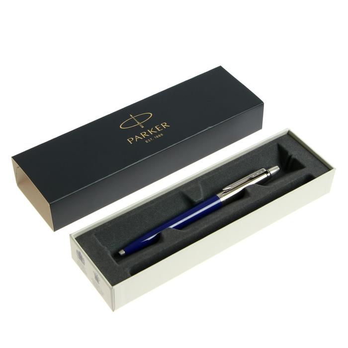 

Ручка шариковая Parker Jotter Original K60 (синяя) М, 1.0 мм, корпус из нержавеющей стали/пластик, черные чернила