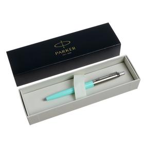 Ручка шариковая Parker Jotter Original K60 Mint 331C М, 1.0 мм, корпус из нержавеющей стали/пластик, синие чернила от Сима-ленд