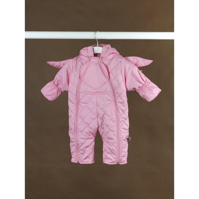 Комбинезон «Ангел мой», размер 62 см , цвет розовый