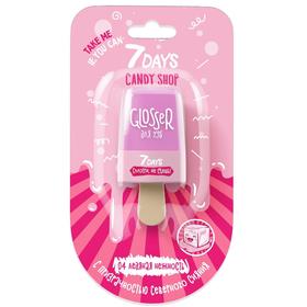 

Блеск для губ 7 DAYS CANDY SHOP Ледяная нежность, 6 мл