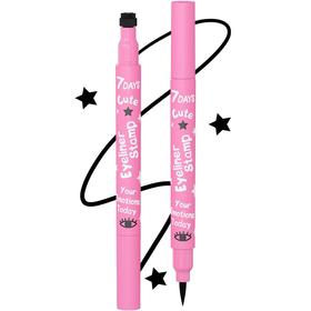 

Подводка-штамп для глаз 7 DAYS Your Emotions Today 209 Eyeliner Star black stamp, 2 мл
