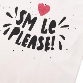 

Футболка для девочки, размер 5-6 лет, цвет белый