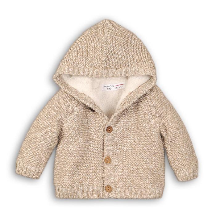 фото Куртка, размер новорожденный , цвет кремовый minoti