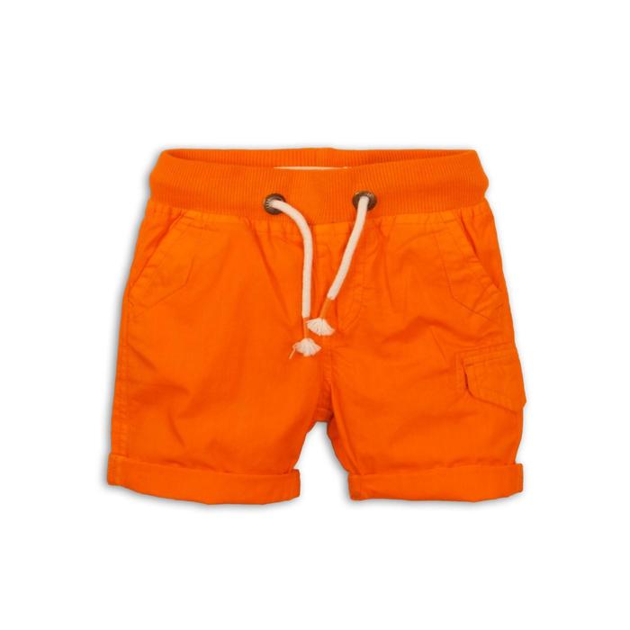 Шорты для мальчика, размер 9-12 месяцев, цвет апельсиновый