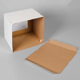 

Кондитерская упаковка с окном, 30 х 30 х 30 см, набор 5 шт.