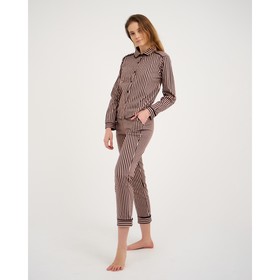 

Комплект женский (рубашка, брюки) цвет МИКС, размер 56